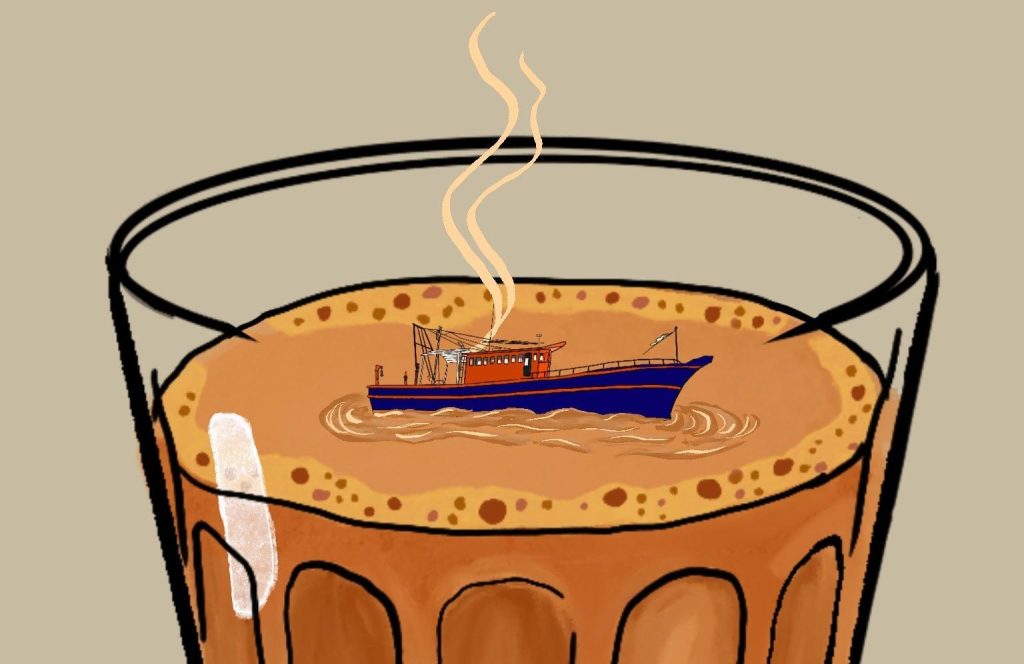 Missing Tea on the Sea
